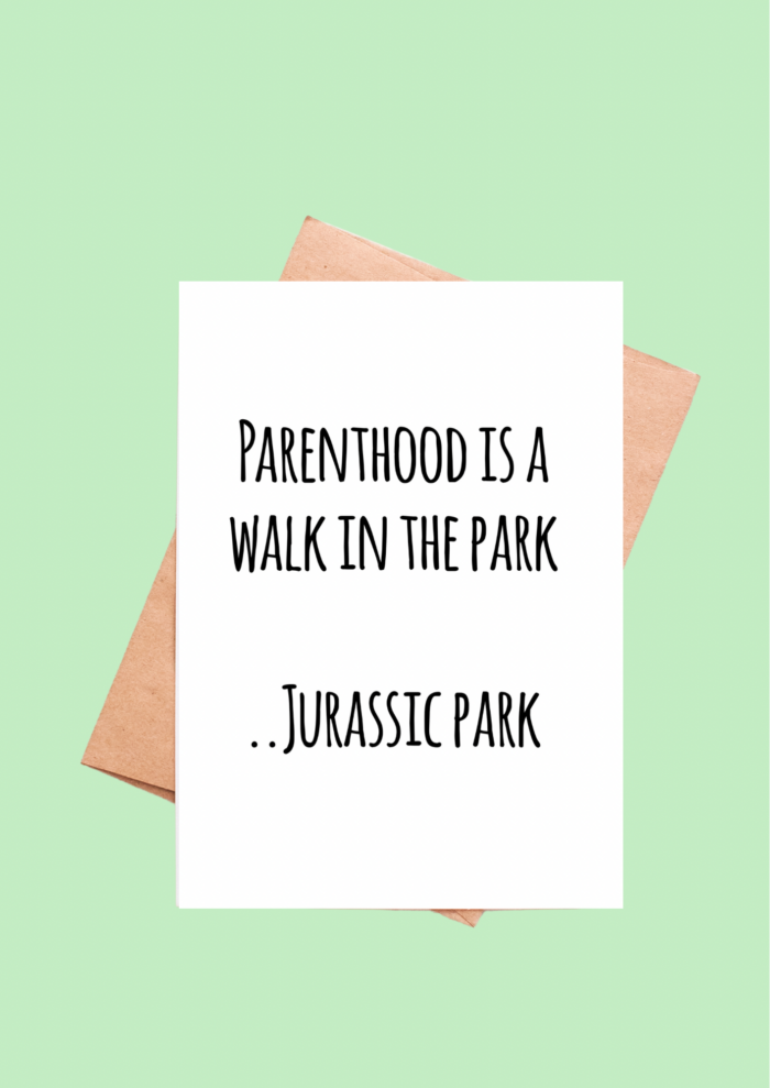 Parenthood is a walk in the park... - Image 1