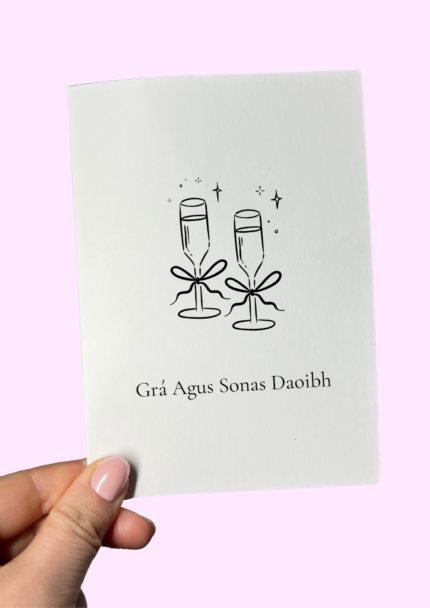 The Wedding Card: Grá Agus Sonas Daoibh